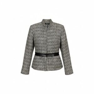 Spenser Jeremy Quiet Luxury Tweed‎ Wool Blend Jacket Womens Size M Office Siren